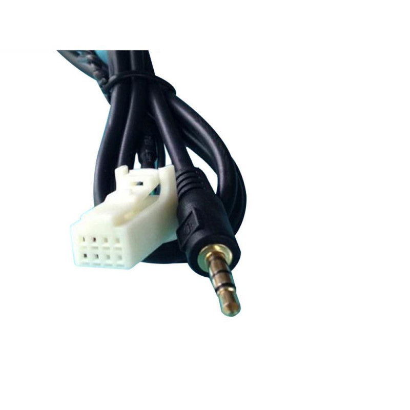 Bil Aux 3 5mm Kabel Audio Inmatning Adaptrar Musik Mp3 Kabel För Gammal Subaru Skogvaktare 6skiva Cd