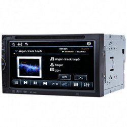 2 Dån Bil Video Spelare Dvd 7 39 39 Hd Rör Skärm Blåtand Stereo Radio Bil Audio Bil Elektronik Stöd