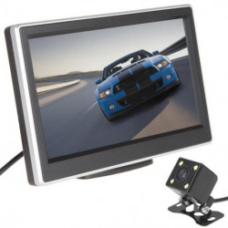 Super Bil Övervaka 5 Tum 480 X 272 Pixel Tft Lcd Övervaka Färg Bil Bak Se Övervaka 420 Tv Rader Natt