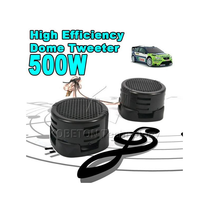 1 Par Universell Hög Effektivitet Mini Kupol Tweeter Högtalare 2x 500w Högt Högtalare Super Kraft