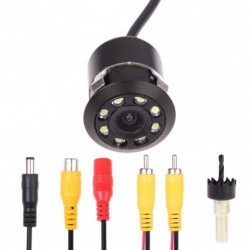 Hd Ccd Bil Bak Se Kamera Anti Dimma Med Rca Kontakt Bil Parkering Kamera 170 Grad Bred Visning Vinkel