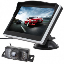 5 Tum Tft Hd Digital Lcd Skärm 480 X 272 Färg Bil Bak Se Övervaka 7 Ir Lights Vattentät 170 Grad
