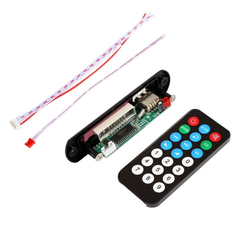 Likström 5v Micro Usb Kraft Tillförsel Tf Radio Mp3 Avkodare Styrelse 5v Audio Modul För Bil Avlägsen