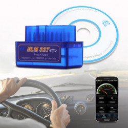 Mini Bil Scanner Blåtand Obd2 För Android Vridmoment Obdii Elm327 Koda Läsare Diagnostiskt Verktyg