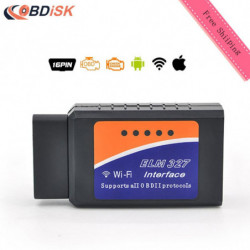 Trådlös Elm327 Wifi V1 5 Bil Obd2 Diagnostisk Scanner Alm 327 Wifi Obdii Scanner V 1