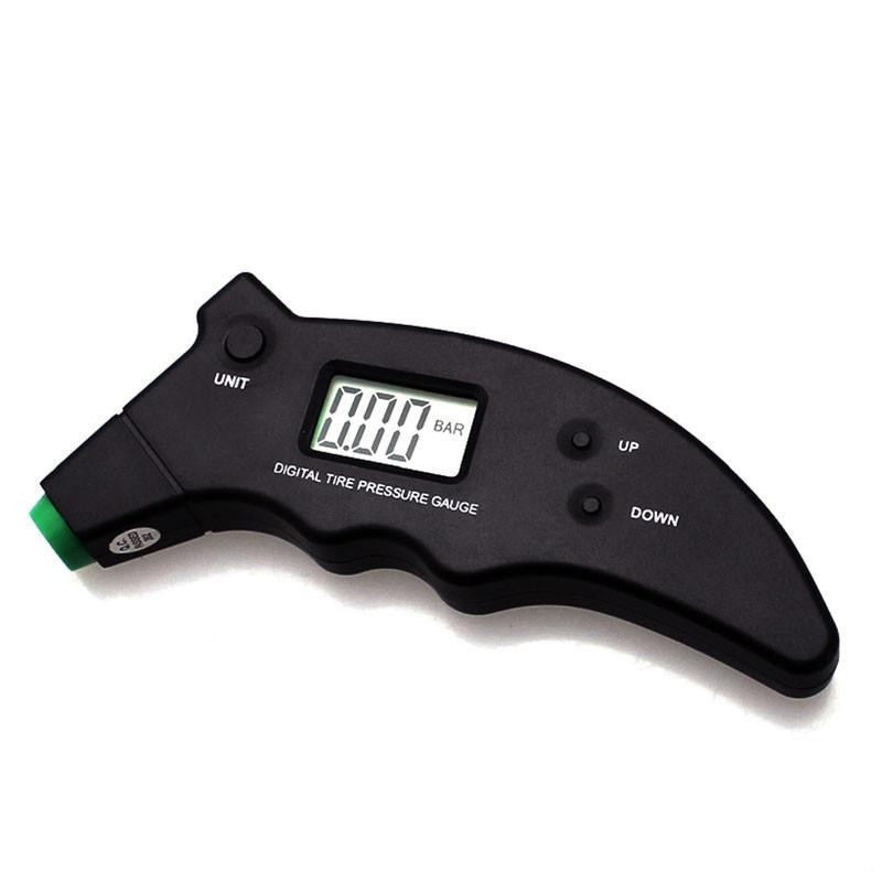 3150psi Hög Ecision Electonic Bakgrundsbelysning Digital Däck Tryck Mätare Med Lcd Visa Och Bekväm