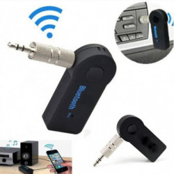 Blåtand Aux Audio 3 5mm Jack Musik Mottagare Bil Utrustning Trådlös Högtalare Hörlurar Adapter Händer