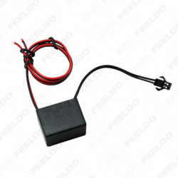 1 St 12v Likström Bil Dekoration El Fiber Neon Glöd Belysning Rep Remsa Kraft Förare Inverter Ca2455