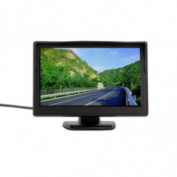 5 Tum Färg Tft Lcd Mini Bil Bak Se Övervaka Parkering Bakåtsikt Övervaka Skärm För Dvd Vcd Omvänd