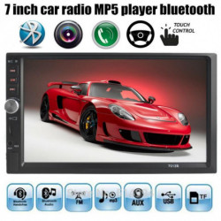 Ssist 7 Tum Lcd Hd Dubbel DÅn Bil Idash Rör Skärm Bil Radio Blåtand Fm Mp4 Mp5 Spelare Stöd Bak