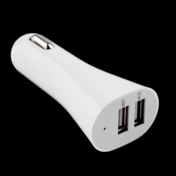 Universell 3 1a Dubbel Usb Bil Laddare Mini Bil Laddare Adapter För Iphone Ipad Ipod