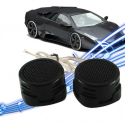2pack Universell Mini Bil Högtalare Hög Effektivitet Mini Bil Tweeter Högtalare Super Kraft Audio