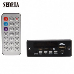 Bil Usb Fm Mp3 Musik Audio Radio Hifi Spelare Modul Styrelse Avlägsen Kontrollera Hållbar Förstärkare