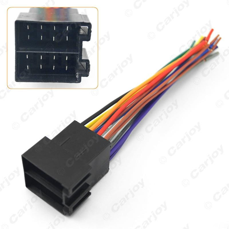 Universell Kvinna Iso Radio Tråd Ledningar Sele Adapter Connector Bil Adapter Plugg För Volkswagen