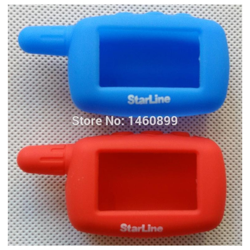Silikon Omslag Ckel Fall Kompatibel Med Bil Larm Keychain Twage Star A9 A6 A4 A8 Lcd Avlägsen Kontroller