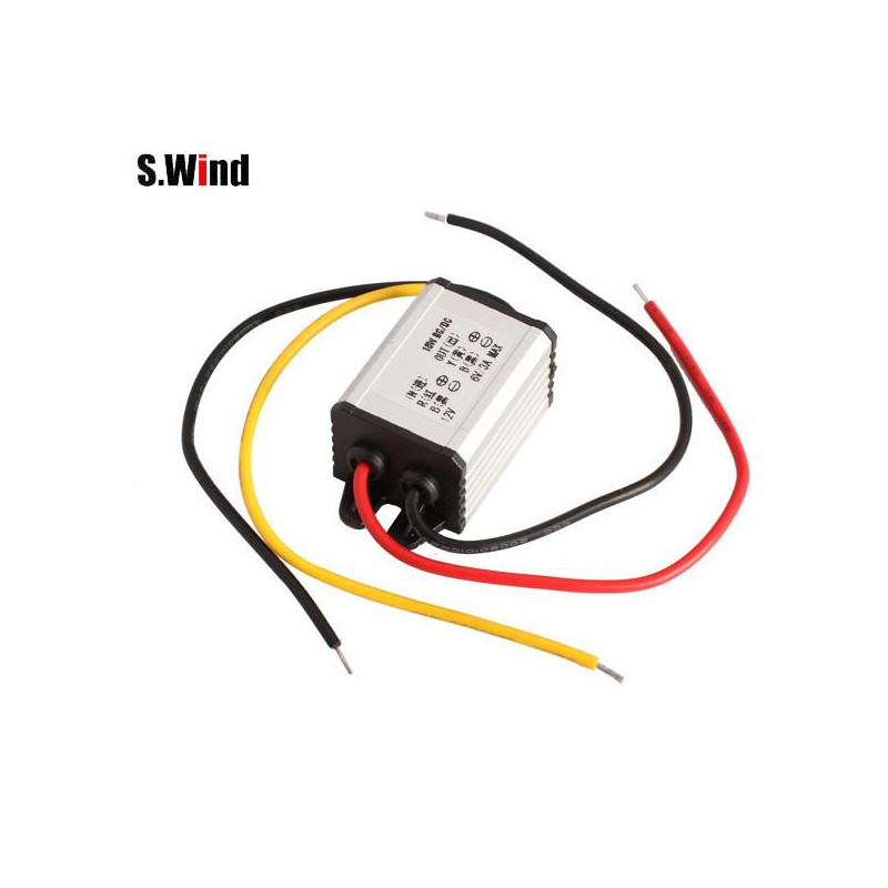 Bil Laddare Kraft Adapter Omvandlare 12v Till 6v 3a 18w Likström Till Likström Laddare Omvandlare Bock