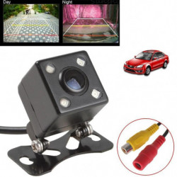 Parktronic Bil Bak Se Kamera Vattentät Hd Ccd 4 Led Natt Syn Bak Se Kamera Universell Parkering Bistånd