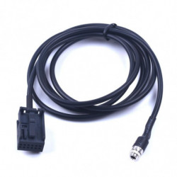 Bil Mp3 Kvinna Jack Aux Adapter Kabel Linje Inmatning För Opel Cd30 Cd40 Cd70 Dvd 90