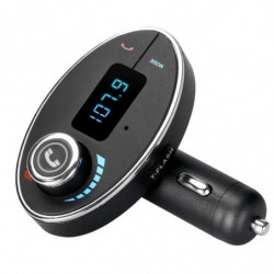 Bil Mp3 Audio Spelare Blåtand Fm Sändare Trådlös Fm Modulator Bil Utrustning Handsfree Usb Laddare