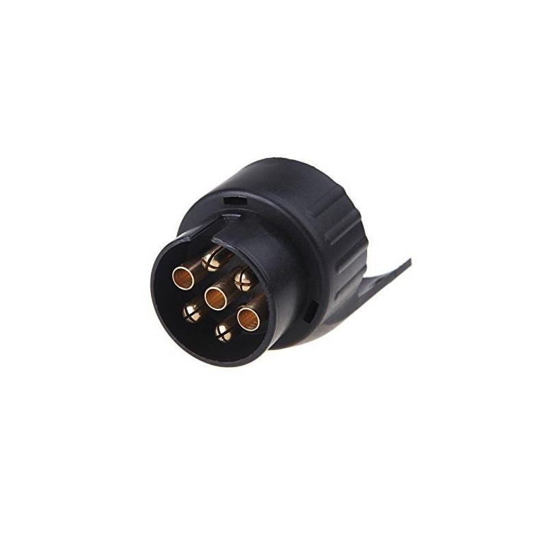 Edfy 7 Till 13 Stift Adapter Trailer 12v Husvagn Lastbil Dragkrok Bogsering Elektrisk Omvandlare N Typ