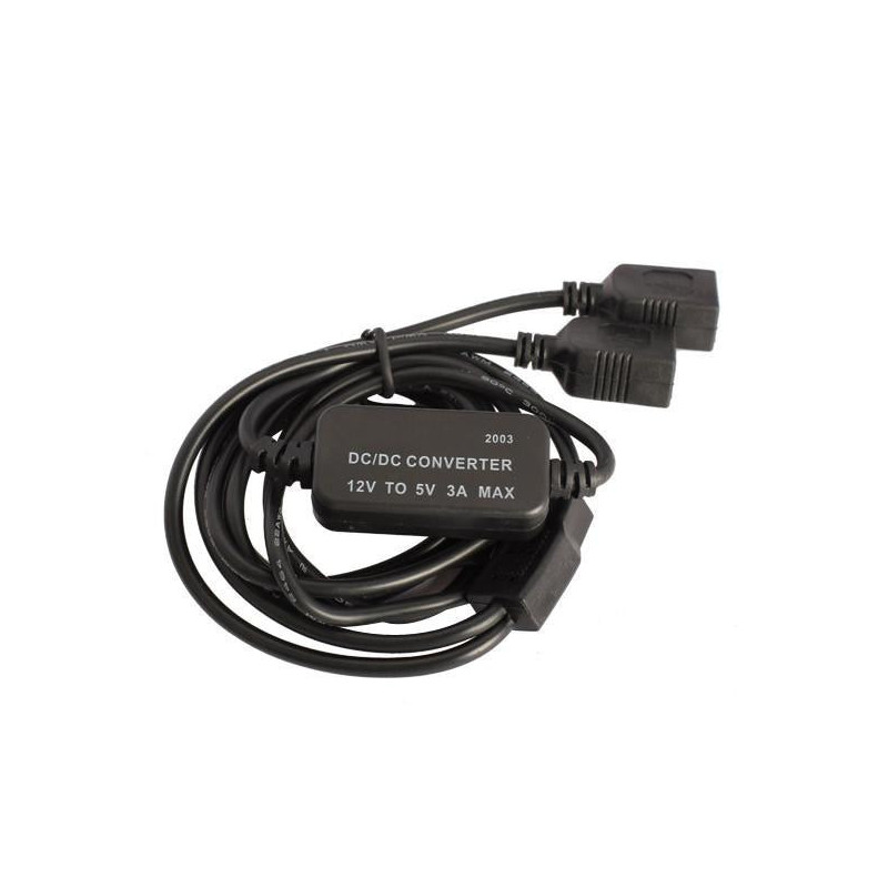 12v Till 5v 3a 15w Dubbel Usb Bil Laddare Omvandlare Dcdc Bock Omvandlare Steg Ner Modul För Bil Bil