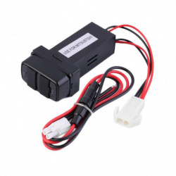 Dubbel Usb Hamnar Instrumentbräda Montera Snabb Laddare 5v För Mitsubishi Bil