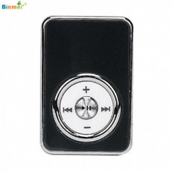 Binmer Överlägsen Kvalitet Metall Usb Mp3 Spelare Stöd Micro Sd Tf Kort Musik Media M18x12