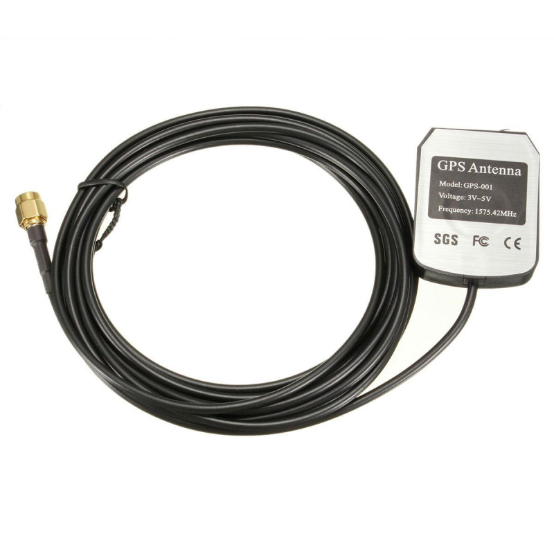 Varumärke 3meter Bil Bil Gps Aktiva Avlägsen Antenn Antenn Adapter Connector 1575 42mhz Sma Kontakt