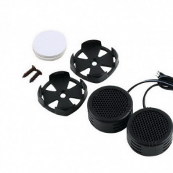 2 St Universell Bil Högtalare Hög Effektivitet Mini Kupol Tweeter Högtalare 2x 500w Super Kraft Audio