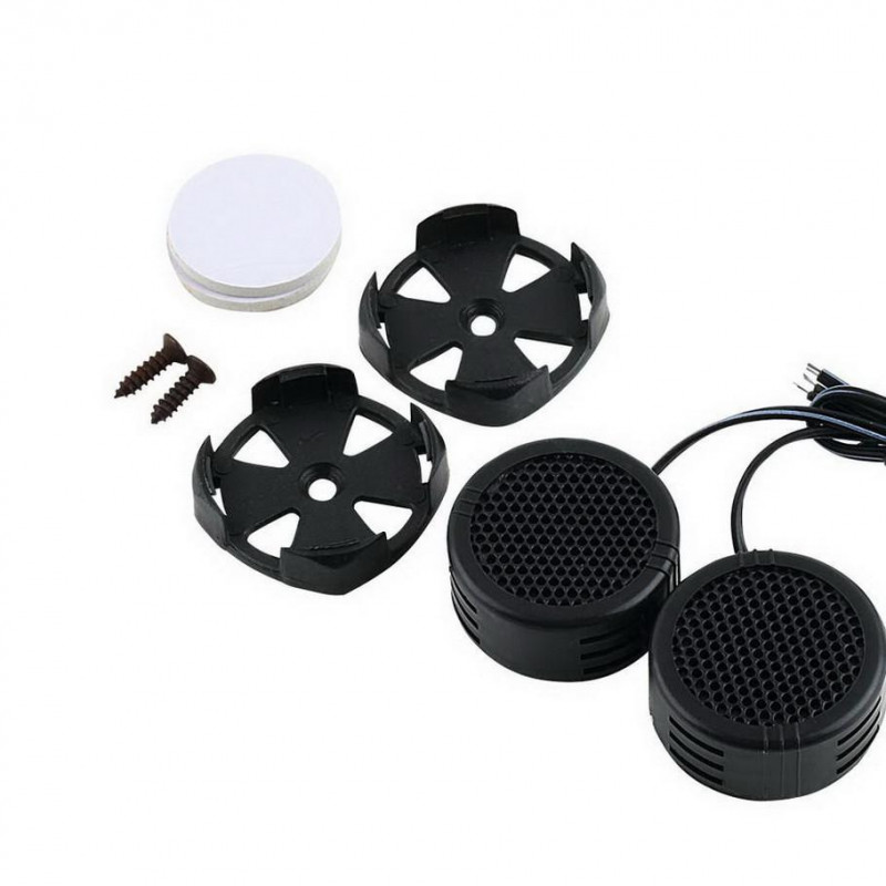 2 St Universell Bil Högtalare Hög Effektivitet Mini Kupol Tweeter Högtalare 2x 500w Super Kraft Audio