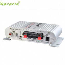 Mini Hifi Audio Stereo Förstärkare 12v 20w X2 Rms Amp För Hem Bil Sl