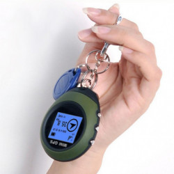 Otable Resa Gps Tracker Spårning Anordning Bil Locator Pathfinding Utomhus Vandring Handheld Gps Keychain