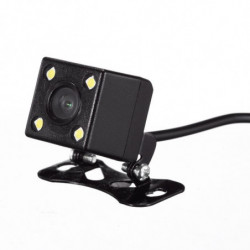 4 Led Lampor Omvänd Kamera Natt Syn Hd Cdd Bak Se Camara Lins 2 5mm Jack Med 6 Miters Kabel För Bil