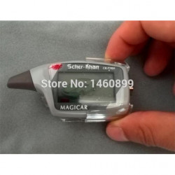 Scher Khan Magicar 5 Lcd Avlägsen Kontroller Keychain Ckel Fob Kedja För 2 Sätt Bil Larm Systemet