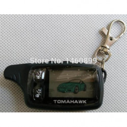 Tw 9030 Lcd Avlägsen Kontroller Ckel Fob Kedja För Tomahawk Tw9030 Två Sätt Bil Larm Systemet Ryska