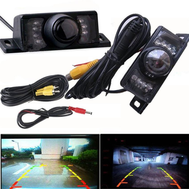 Pålitlig Mode Natt Syn Parkering Bil Bak Se Bred Vinkel Led Backning Kamera Ma12
