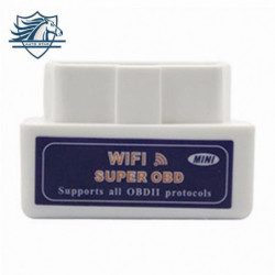 Super Mini Wifi Elm327 Alm 327 Wifi V1 5 Obd 2 Ii Bil Diagnostisk Verktyg Obd2 Scanner Gränssnitt Stöd