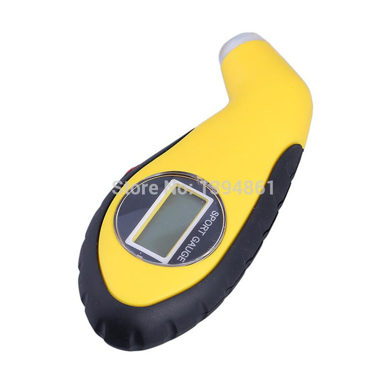 Sport Mini Digital Lcd Cykel Motorcykel Bil Däck Däck Luft Tryck Mätare Meter Manometer Testare Verktyg