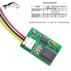 För Renault Immo Emulator Modul Startspärr Modul Edc15c3 Dcu3r Msa15 Sirius32 Fenix5 Diagnostisk Verktyg