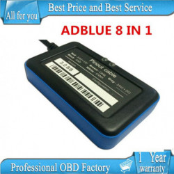 Stöd Euro 6 A Kvalitet 2015 Aste Adblue Emulator 8i1 V3 Med Ogrammering Adapter V3 0 Med Nox Sensor