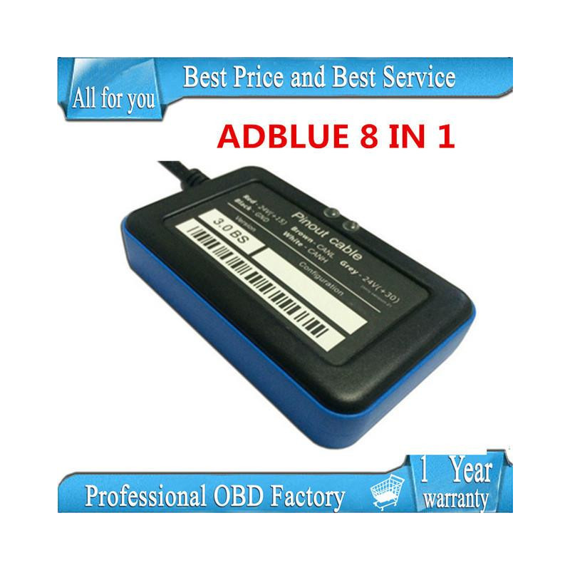 Stöd Euro 6 A Kvalitet 2015 Aste Adblue Emulator 8i1 V3 Med Ogrammering Adapter V3 0 Med Nox Sensor