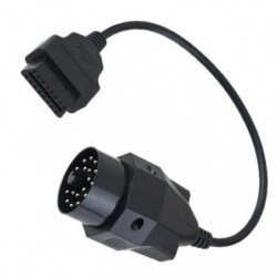 Obd Obd Ii Adapter För Bmw 20 Stift Till Obd2 16 Stift Kvinna Connector E36 E39 X5 Z3 För Bmw 20pin