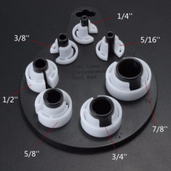 7 Pcs Bil Reparation Luft Conditioning Bränsle Rader Snabbt Koppla Från Verktyg Uppsättning