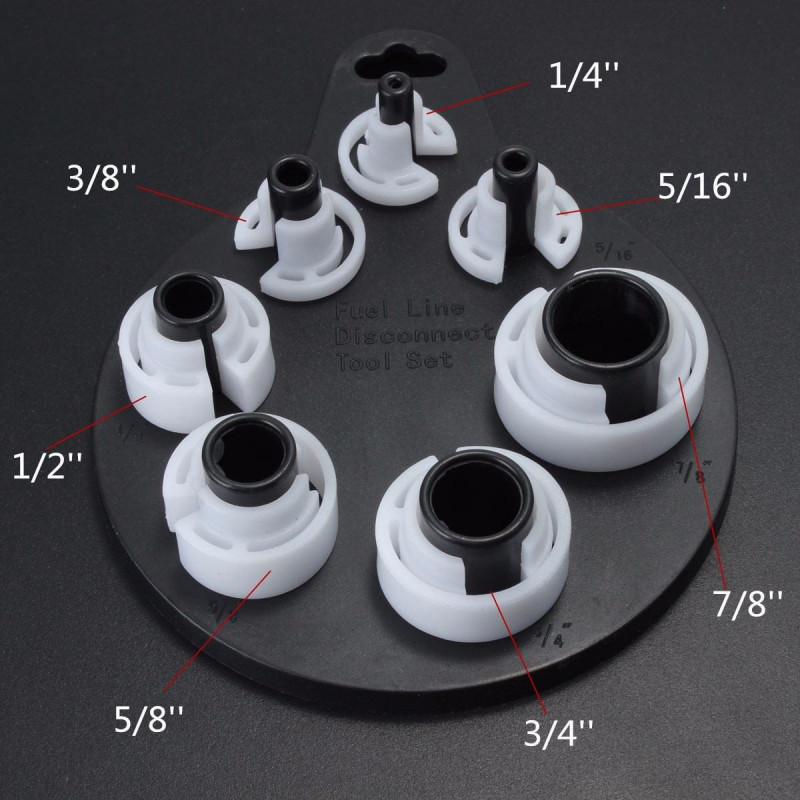 7 Pcs Bil Reparation Luft Conditioning Bränsle Rader Snabbt Koppla Från Verktyg Uppsättning