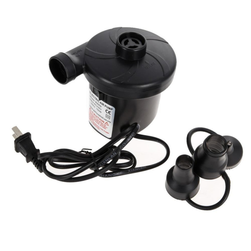 Växelström 240v Elektrisk Luft Pump Blåsa Upp Töm För Luft Säng Båtar Dockor Uppblåsbar