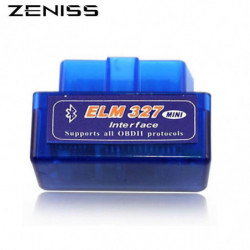 Elm327 Mini Alm 327 Obd2 Blåtand Gränssnitt Bil Scanner Obd Ii Diagnostisk Verktyg Arbetar På Android