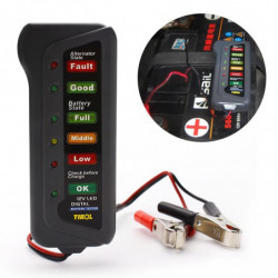 Bil Digital Batteri Testare Bil Generator Testare Med 6led Lights Visa Bil Styling Batteri Diagnostisk
