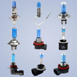 Super Vit Halogen Glödlampa H1 H3 H4 H7 H8 H11 9005 Hb3 9006 Hb4 880 881 12v 24v 27w 35w 55w 100w 5000k