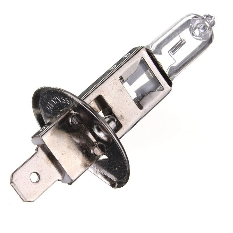 H1 55w Super Ljus Bil Bil Ljus Källa Halogen Strålkastare Dimma Glödlampa Parkering Lampa 6000k Dc12v