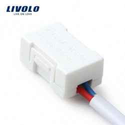 Livolo Belysning Adapter De Räddare Av De Låg Effekt Led Lampa Vit Plast Material